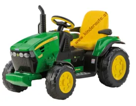 12V PEG PEREGO John Deere Ground Force Elektro Traktor mit 2 Akkus billiger ohne Anhänger