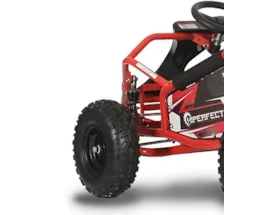 Vorderreifen Komplettrad mit Felge links 14x4.10-6 für Gokart - Buggy 48V